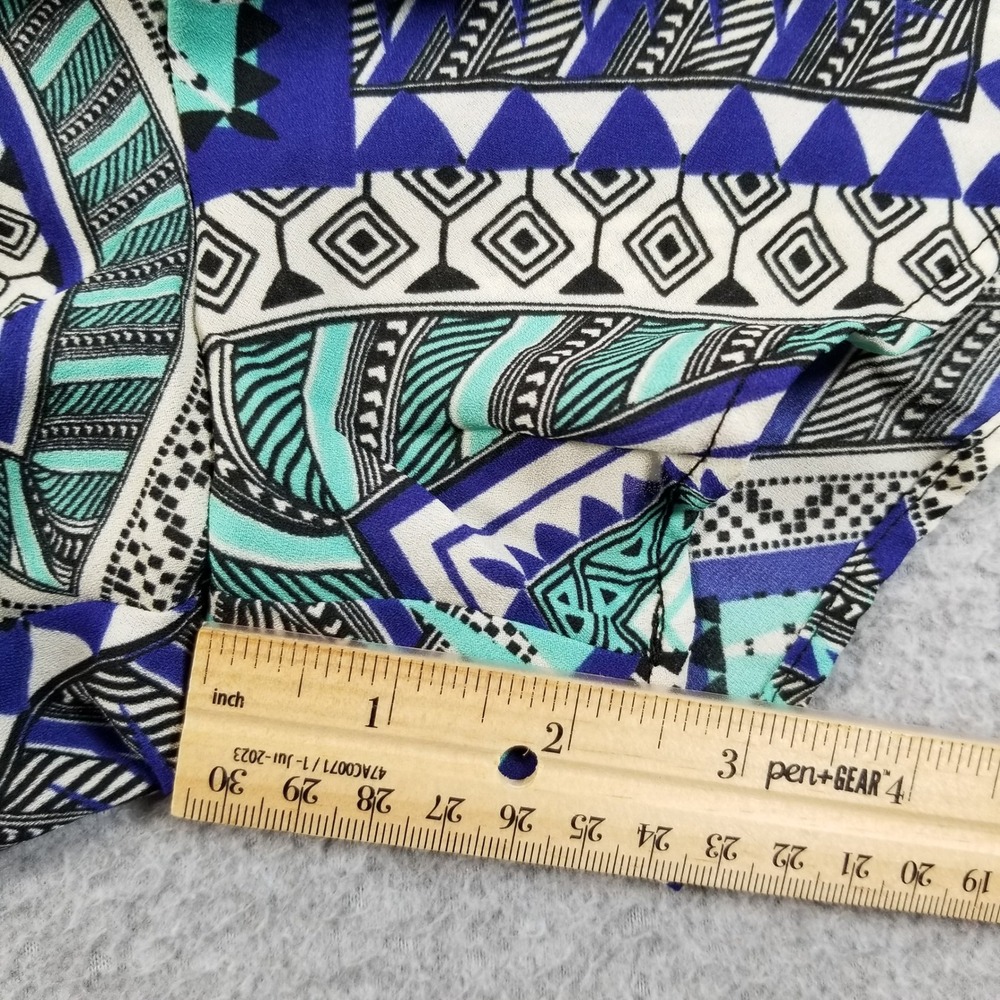 The Vanity Room Romper Womens S Small Geometric Tribal Boho Sleeveless Summer - Picture 10 of 11